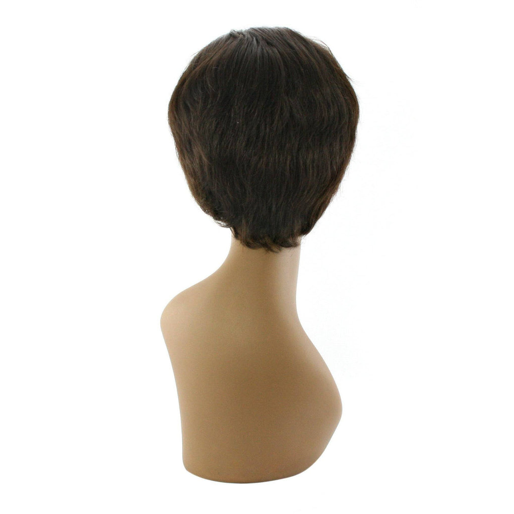 Unique 100% Human Hair Half Wig Mrs. Canada Style Hairpiece - Choose Color