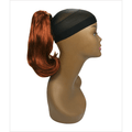 Unique Human Hair Butterfly Clip Hairpiece - Choose Color