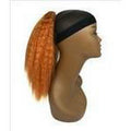 Unique's Human Hair Kinky String Hairpiece - Choose Color