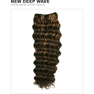 Unique's Human Hair New Deep Wave 8" Hairpiece - Choose Color