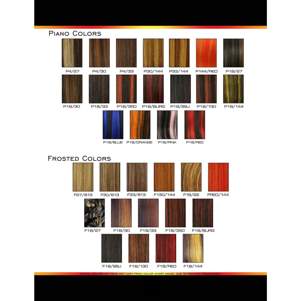 Unique Perfecto 1 Bump Hair 8" 100% Human Hair - Choose Color