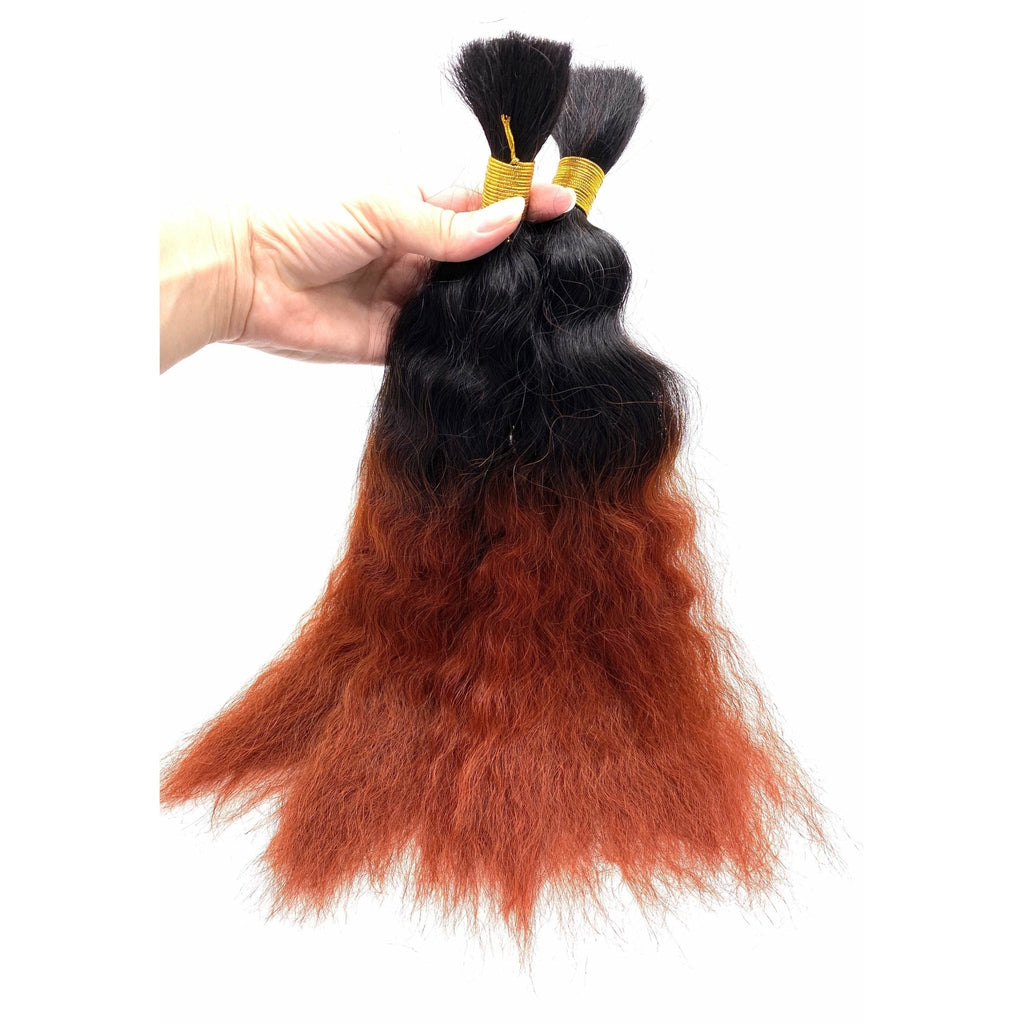 VIP Extensions Unique's Super Bulk 100% Human Hair 16" - Choose Color