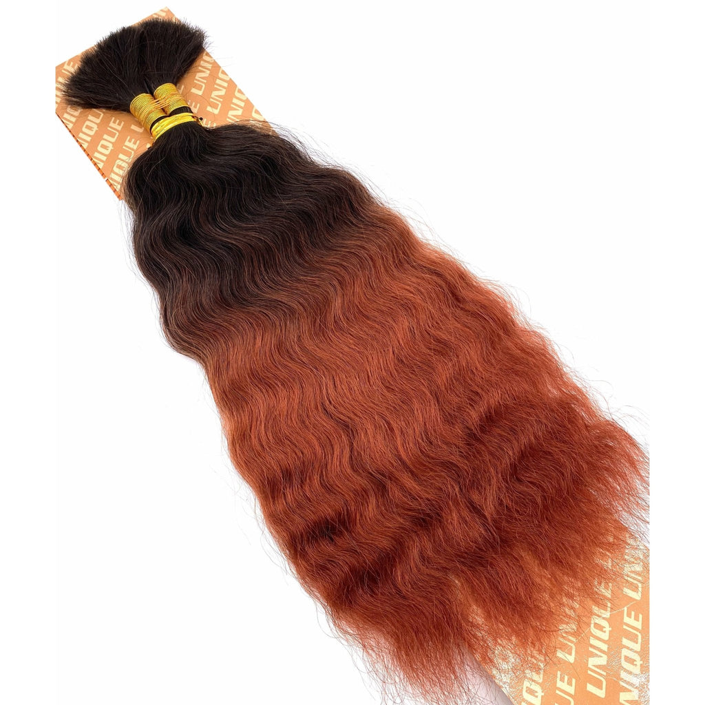 VIP Extensions Unique's Super Bulk 100% Human Hair 16" - Choose Color