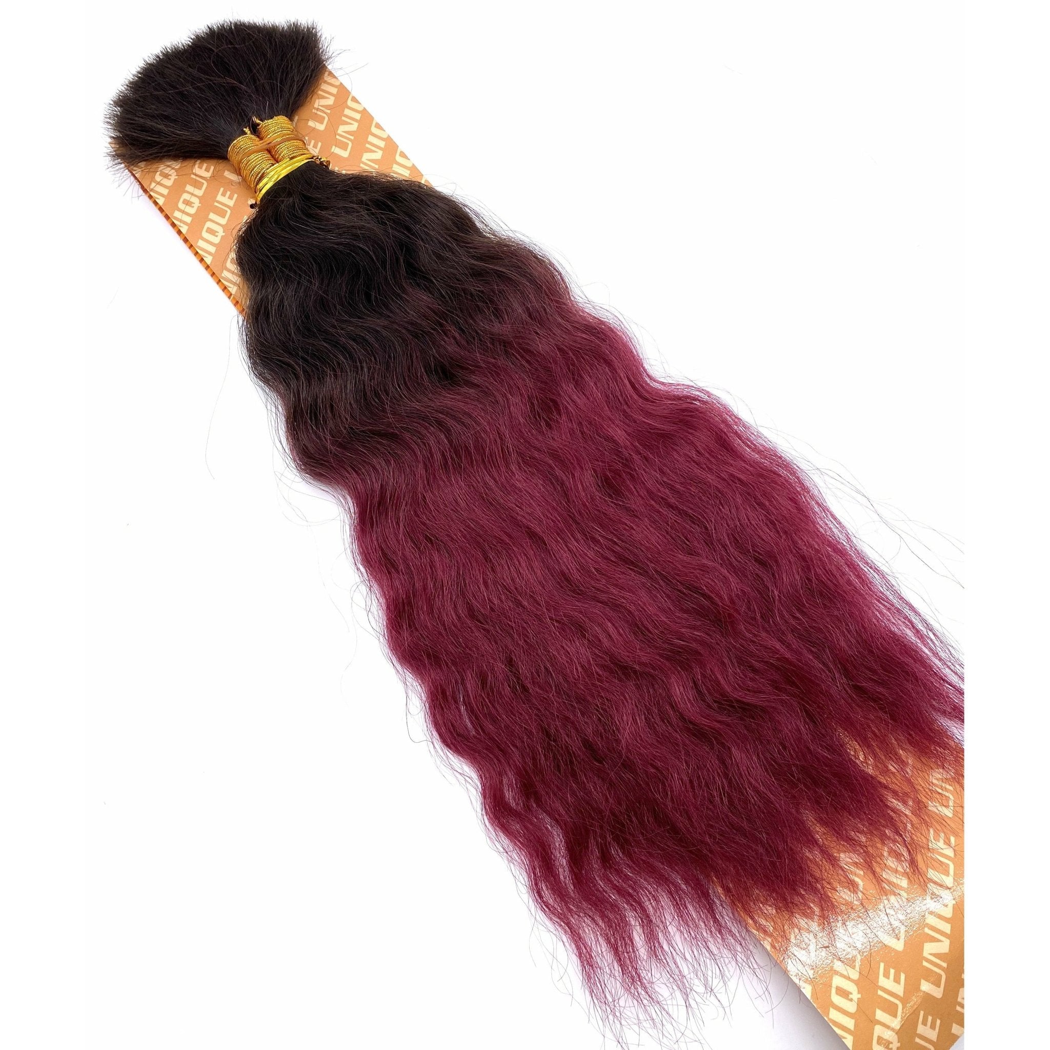 VIP Extensions Unique's Super Bulk 100% Human Hair 16" - Choose Color