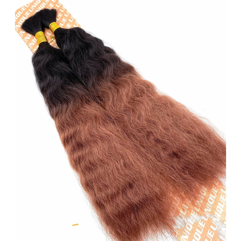 VIP Extensions Unique's Super Bulk 100% Human Hair 16" - Choose Color
