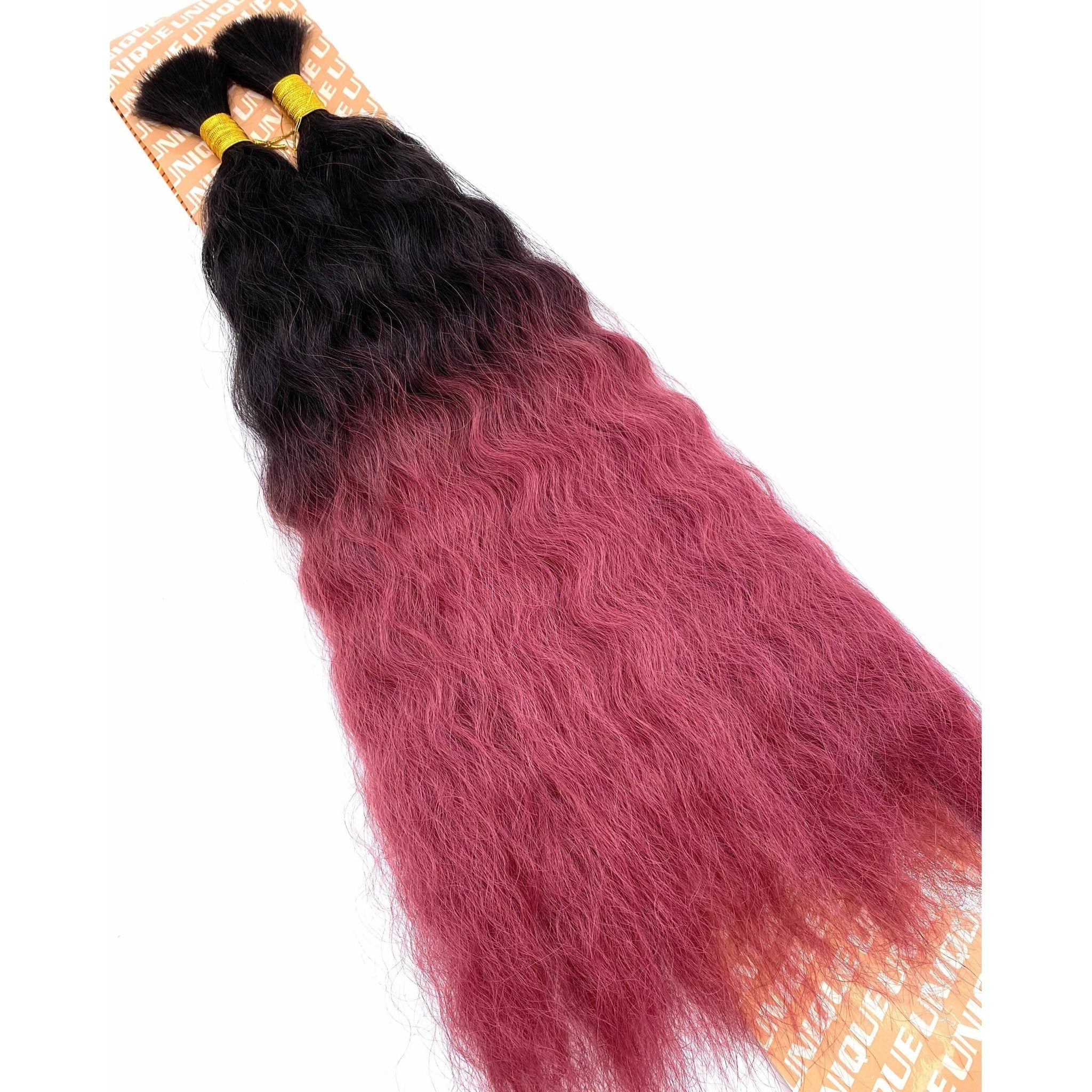 VIP Extensions Unique's Super Bulk 100% Human Hair 18" - Choose Color