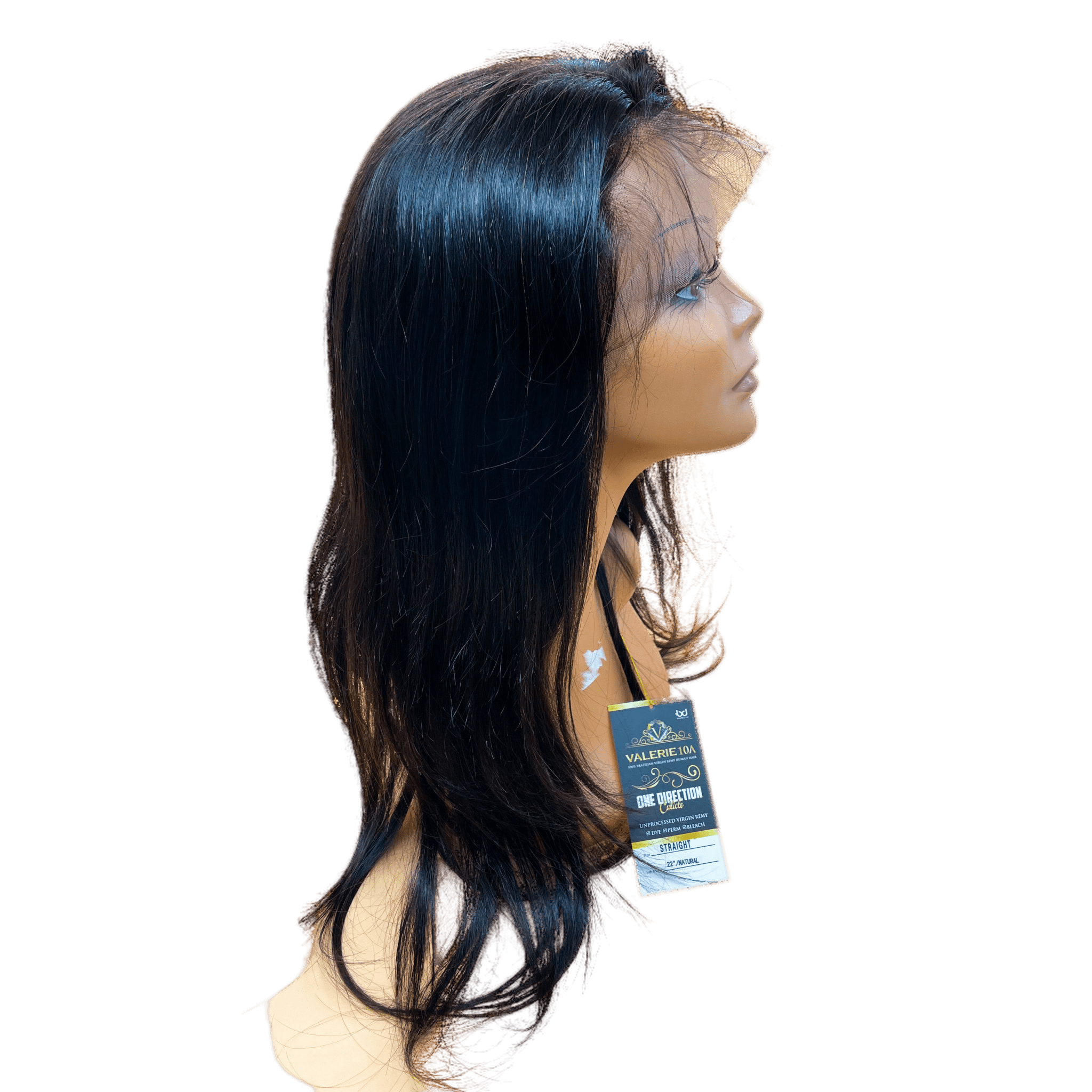 VIP Extensions Valerie 10A Full Lace Wig Straight 22" One Direction Cuticle