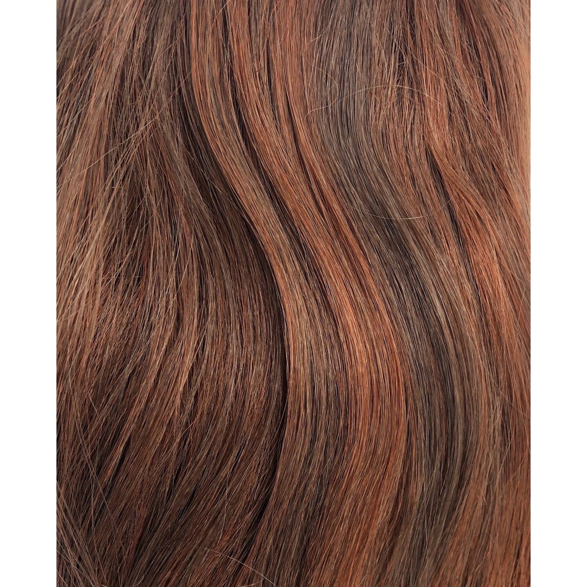 VIP Collection Synthetic Clip-In Hair Extensions Garnet - Choose Color
