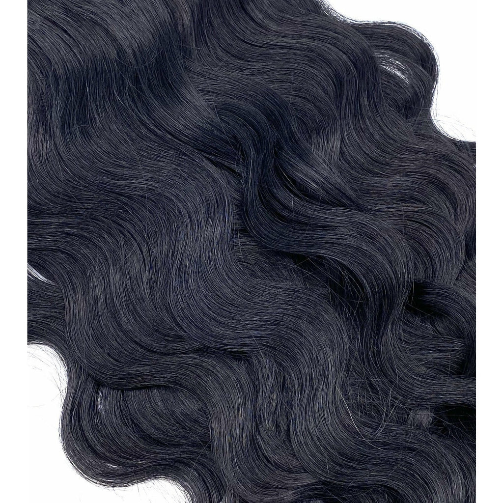 VIP M-Tip System Tape Hair Extensions 100 Strands Wavy 18" - Choose Color