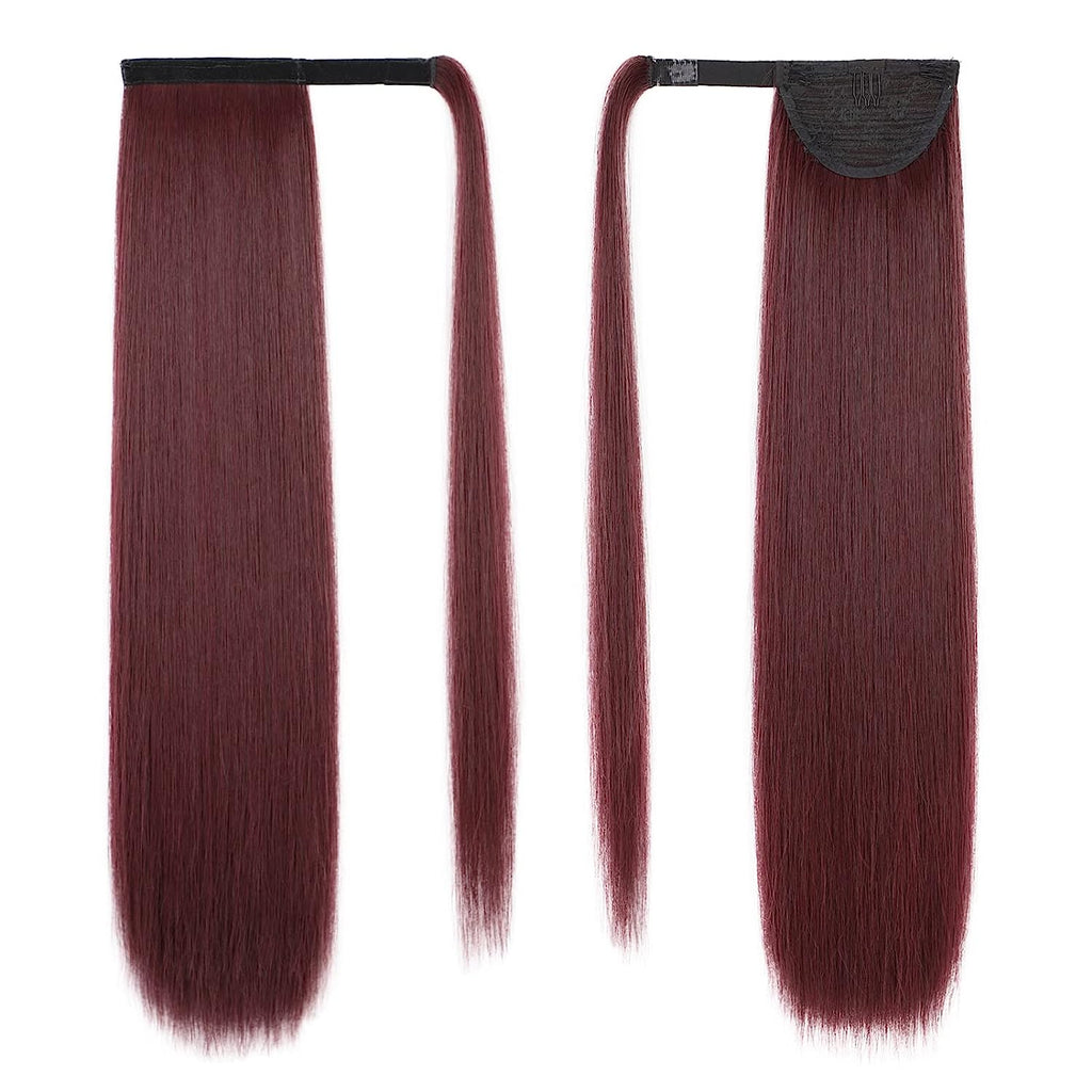VIP Ponytail Silky 18" 100% Human Hair Extension - Choose Color