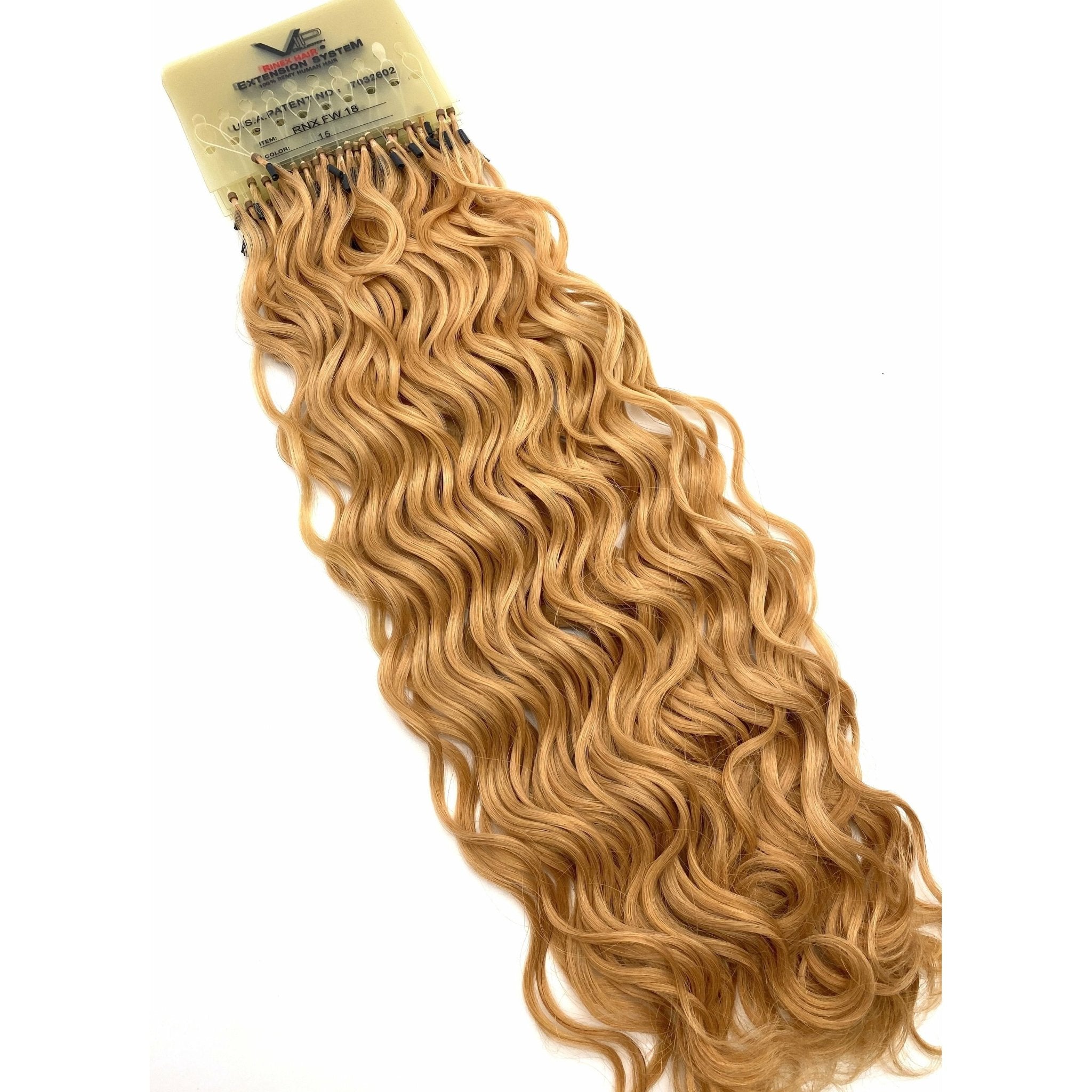 VIP Extensions RineX System Curly 18" Hair Extensions NWT - Choose Color