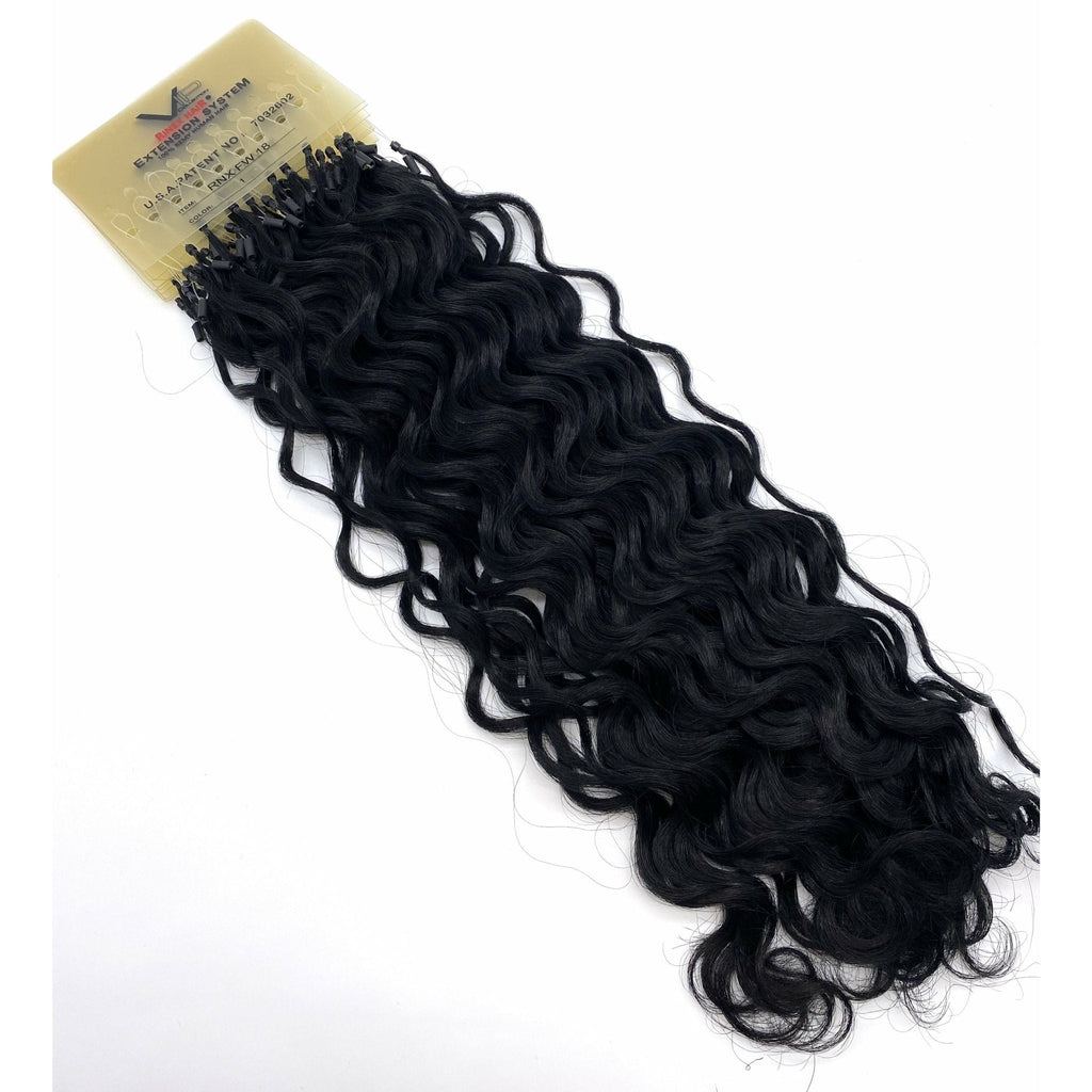 VIP Extensions RineX System Curly 18" Hair Extensions NWT - Choose Color