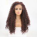 VIP Extensions Synthetic Lace Front Wig 24" Color 33 (80) Long Hairpiece