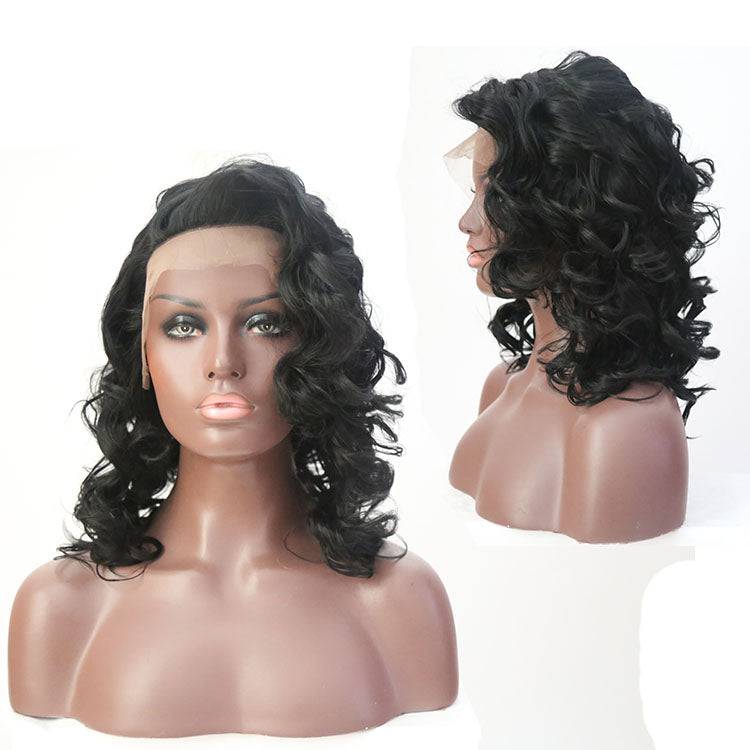 VIP Extensions Synthetic Lace Front Wig 18" Color 1B (50) NWT Hairpiece