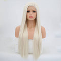 VIP Extensions Synthetic Lace Front Wig 24" Color 60 (54) NWT Hairpiece