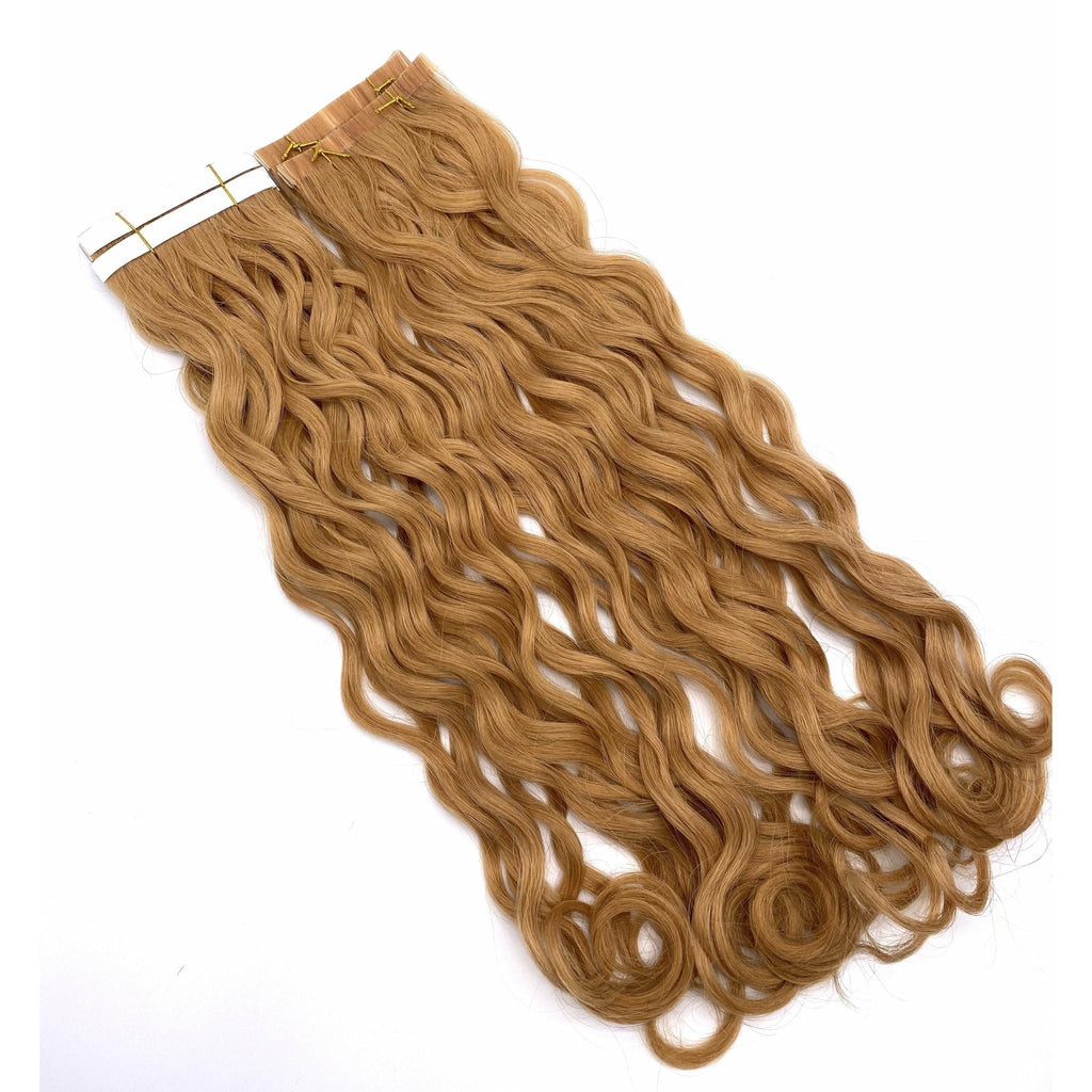 VIP TapeX System Tape In Hair Extensions French Wave 18" - Choose Color