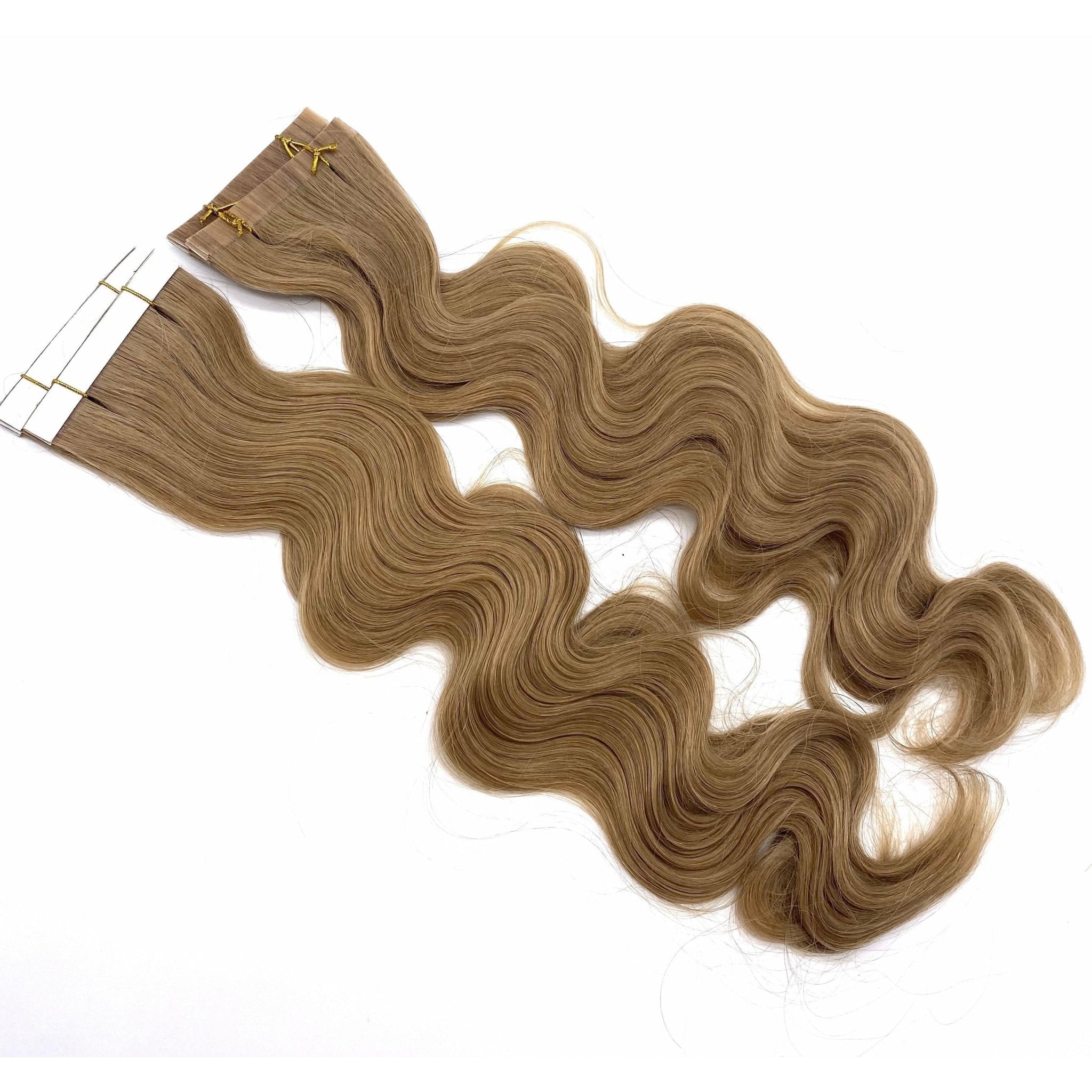 VIP TapeX System Tape In Hair Extensions Wavy 18" - Choose Color