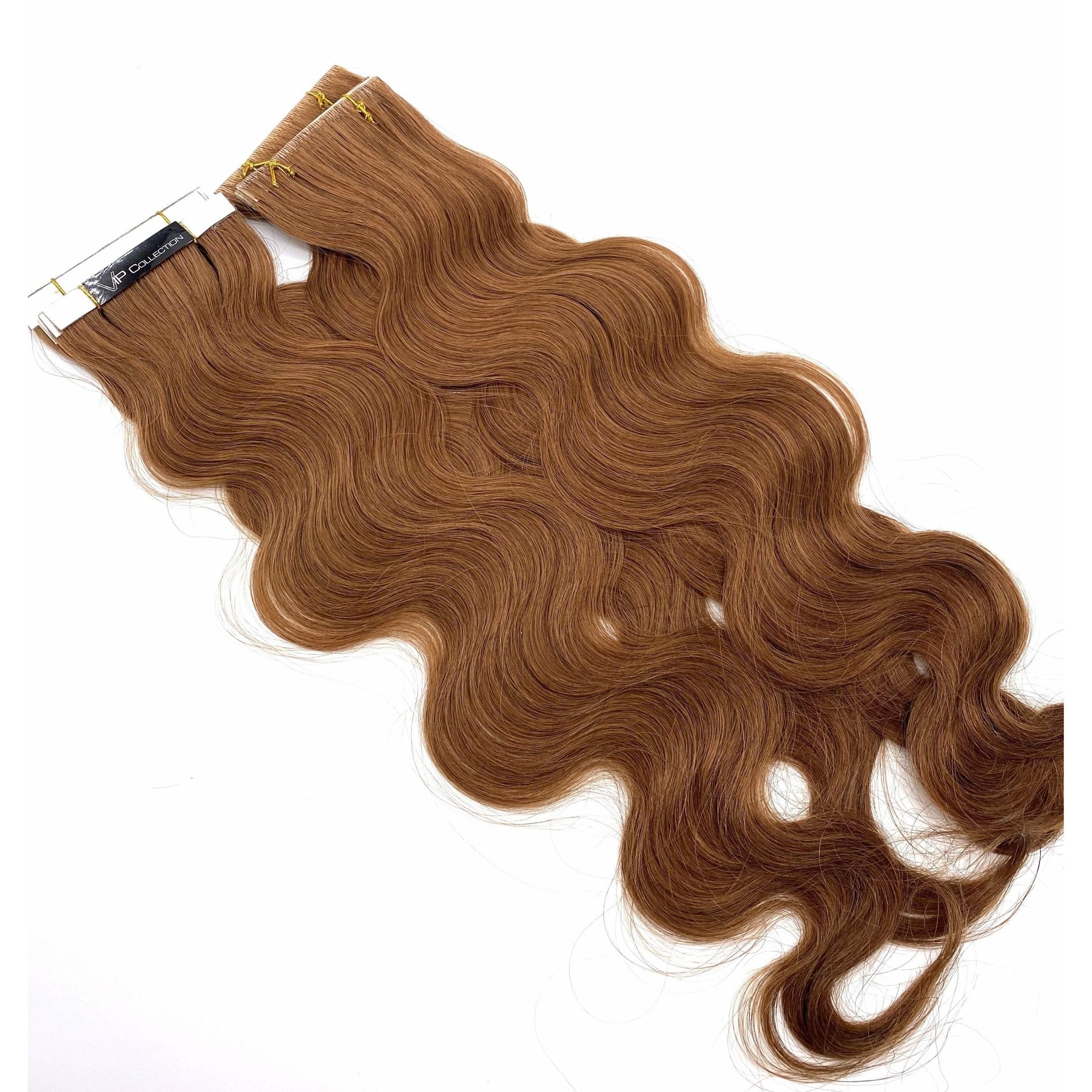 VIP TapeX System Tape In Hair Extensions Wavy 18" - Choose Color