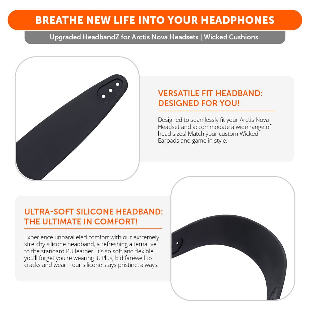 Upgraded Headband Replacement for Arctis Nova Headphones