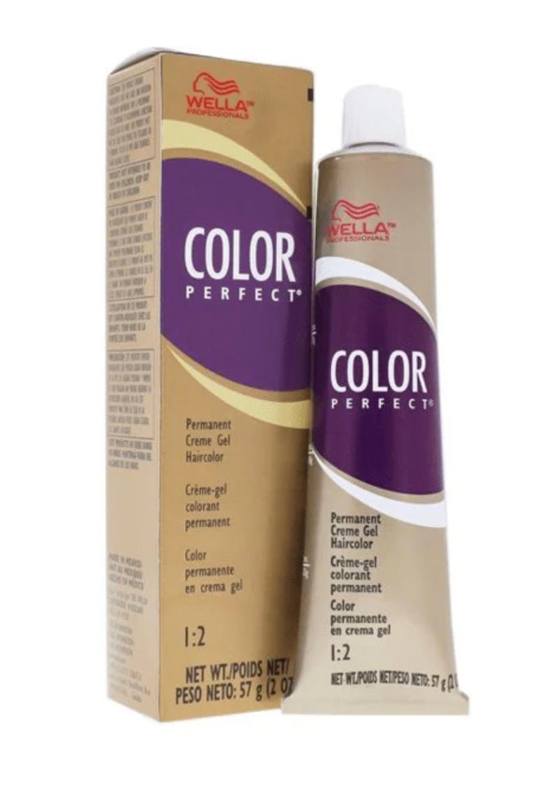 Wella Color Perfect 6RG Dark Red Golden Blonde Hair Color